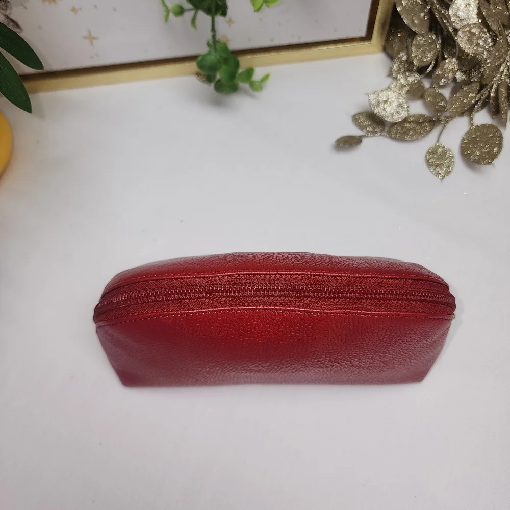 Authentic Chanel Timeless CC Caviar Leather Pouch